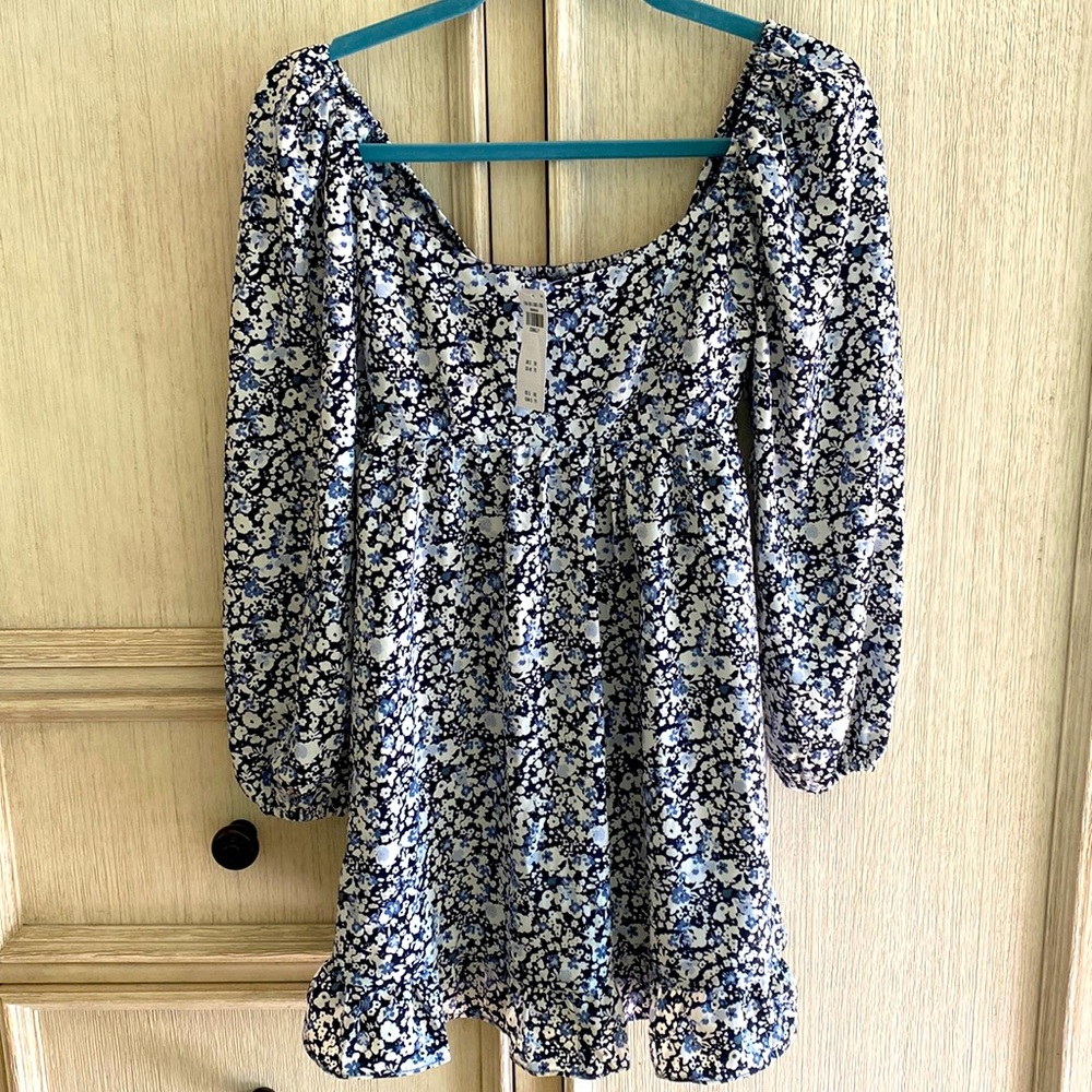 This very pretty floral dress, bought thinking I was going to wear to a wedding.